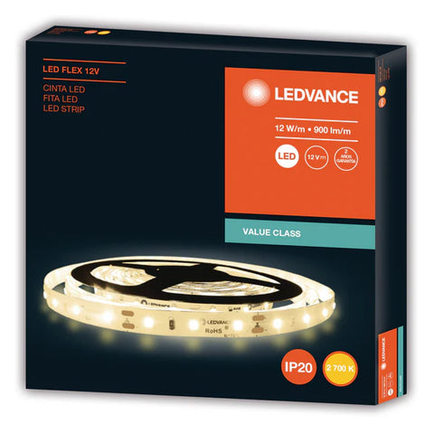 Tira de led 5 metros 12w Ledvance Interior Bc