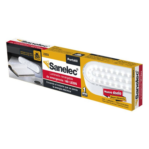 Lámpara de emergencia 60 Leds