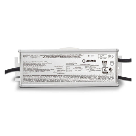 Driver Led 100w Entrada 130v-277v Salida 24v Dimeable Levance IP67