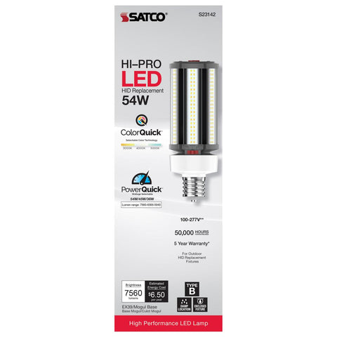 Mazorca Industrial 3 Tonos Dimmeable 36W 45W 54W