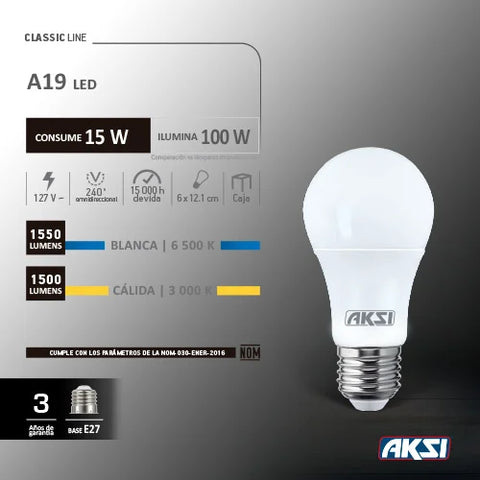 A19 15w Aksi Bc