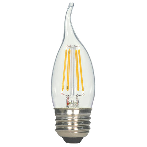 Vela Punta Curva E26 DIM 5.5W 2700K Satco