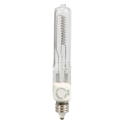 Lampara Sylvania 500Q/CL/MC EVR 500W 120V base E11 mini candelabro halogena